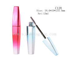 Fantasy metallic color mascara container gradient color square mascara container